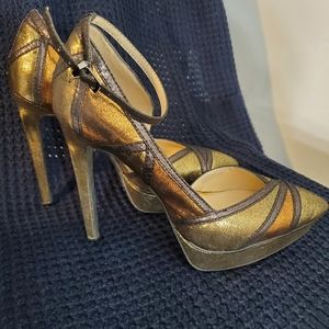 Bronze Jessica Simpson Heels